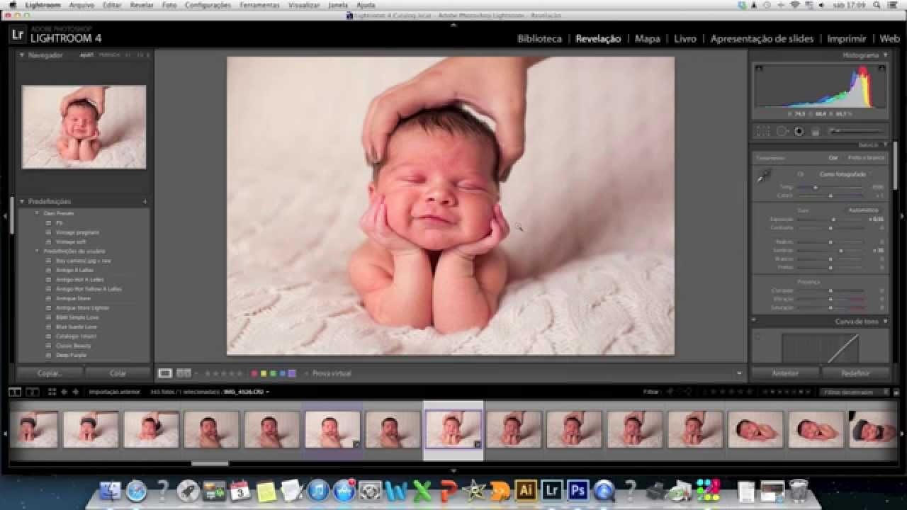 Fotografia Newborn - Apoio de Queixo
