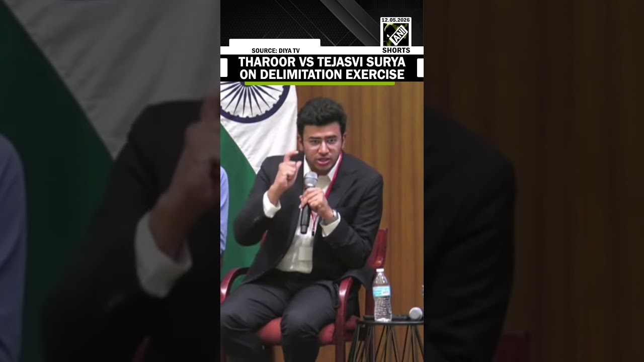 Congress MP Tharoor Vs BJP MP Tejasvi Surya faceoff over delimitation | Stanford India Conference