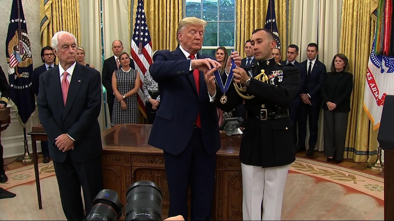 Trump awards Penske Presidential Medal of Freedom