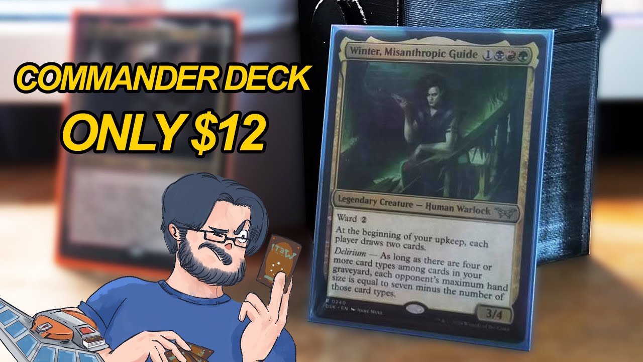 Only $12?! | Winter, Misanthropic Guide Budget Commander Deck