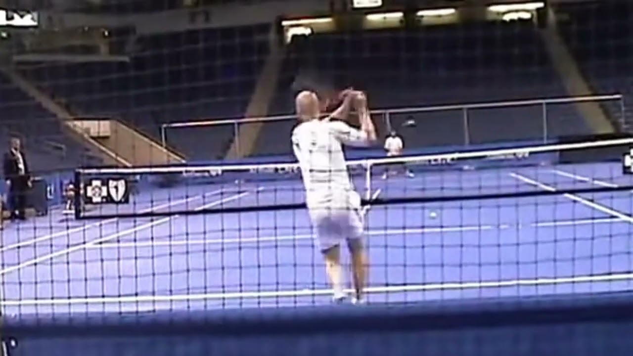 Andre Agassi Practise 2006  ( Very rare and enhanced Footage )
