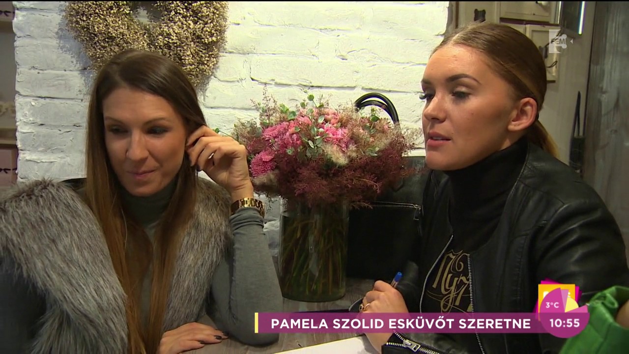 Hódi Pamela nem akar 500 fős lakodalmat - tv2.hu/fem3cafe
