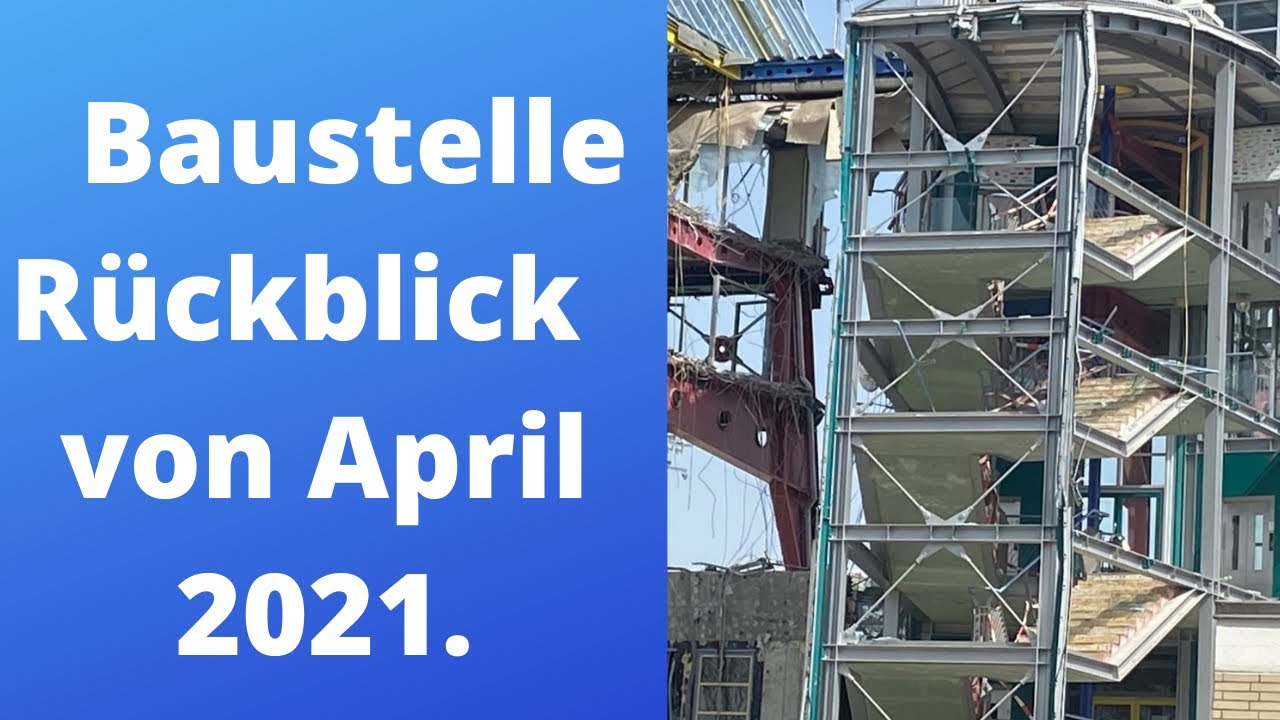 Baustelle R&uuml;ckblick vom #Wildparkstadion Karlsruhe von April 2021