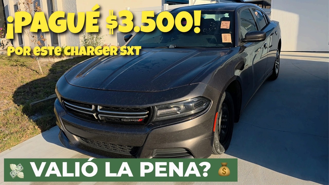 ¡Pagué $3,500 por este Dodge Charger! ¿Valió la Pena?