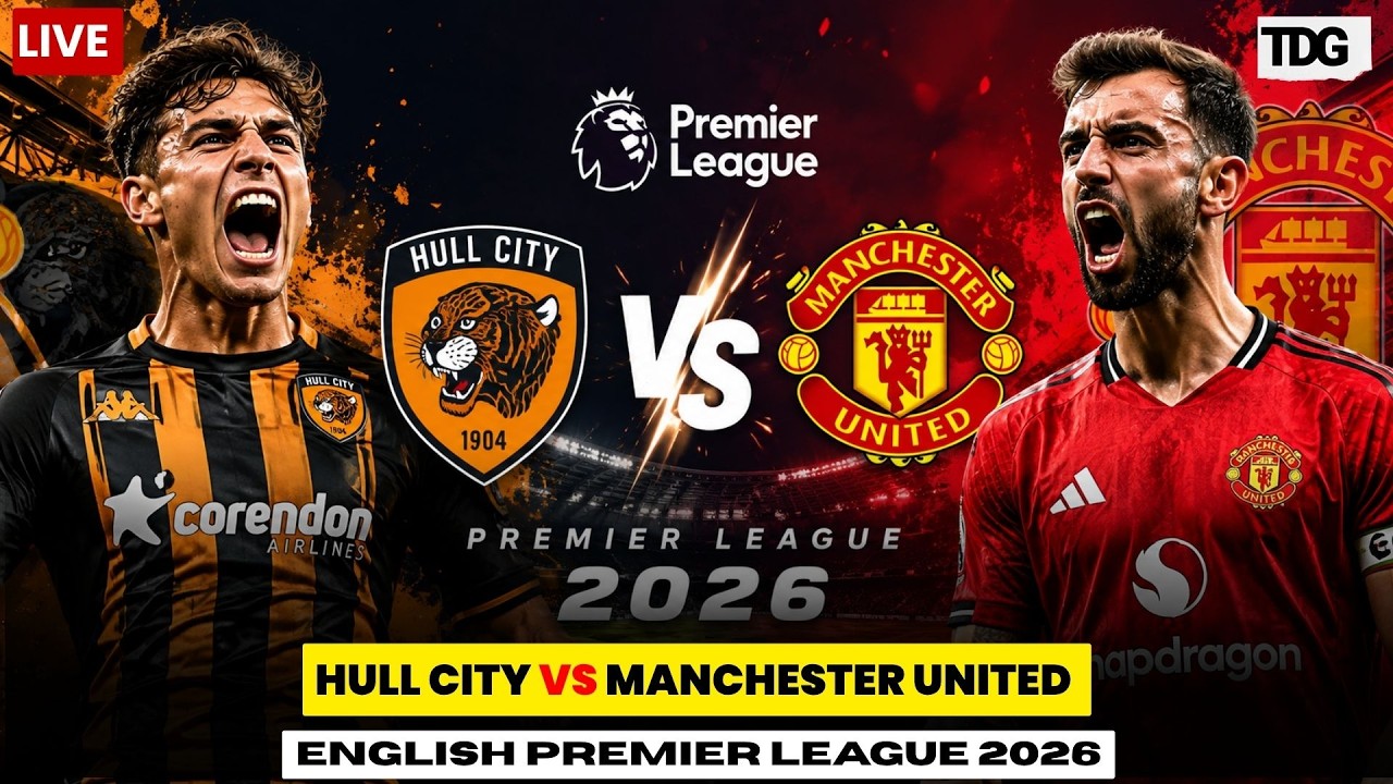 WATCH | Manchester United vs  Hull City | LIVE streaming| follow Premier League live match | LIVE