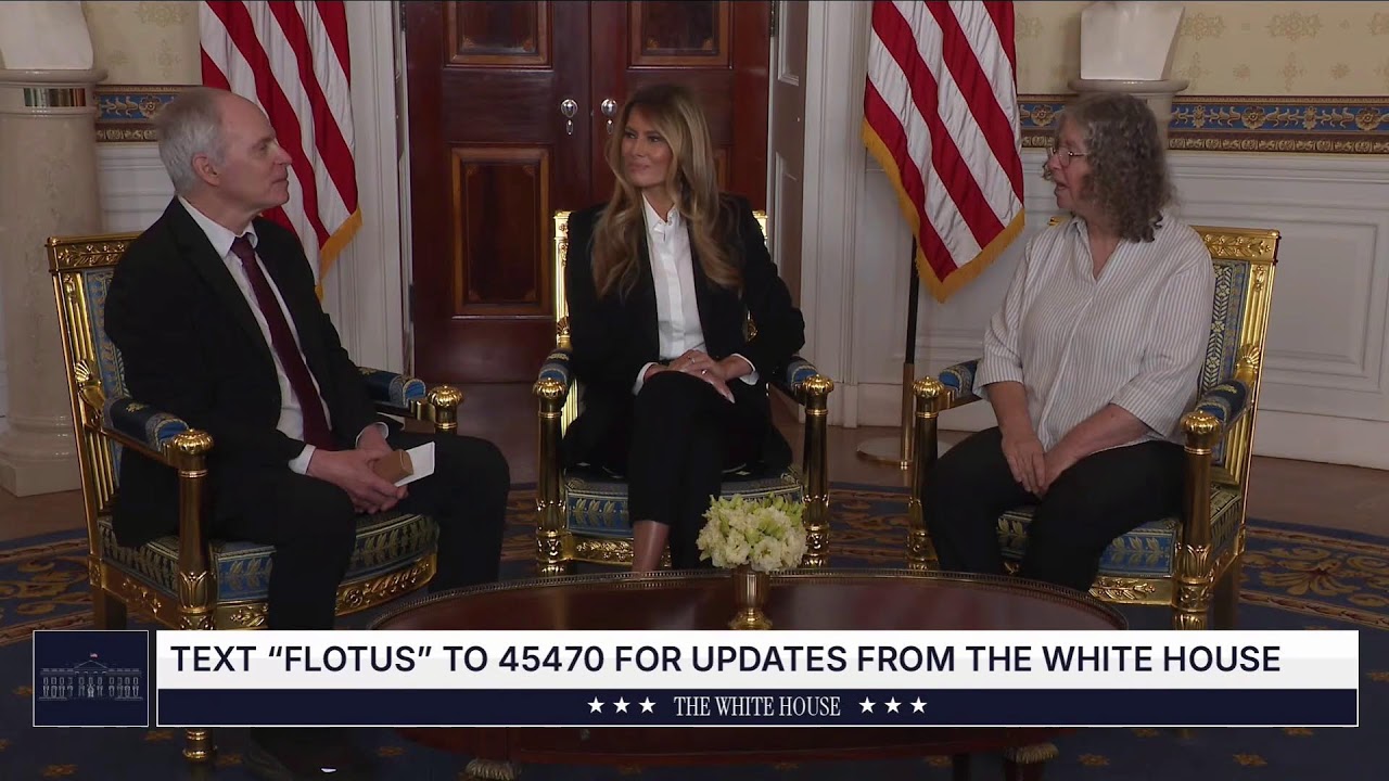 EN VIVO: La Primera dama Melania Trump se reúne con Keith Siegel ex prisionero de Hamas (ESP)