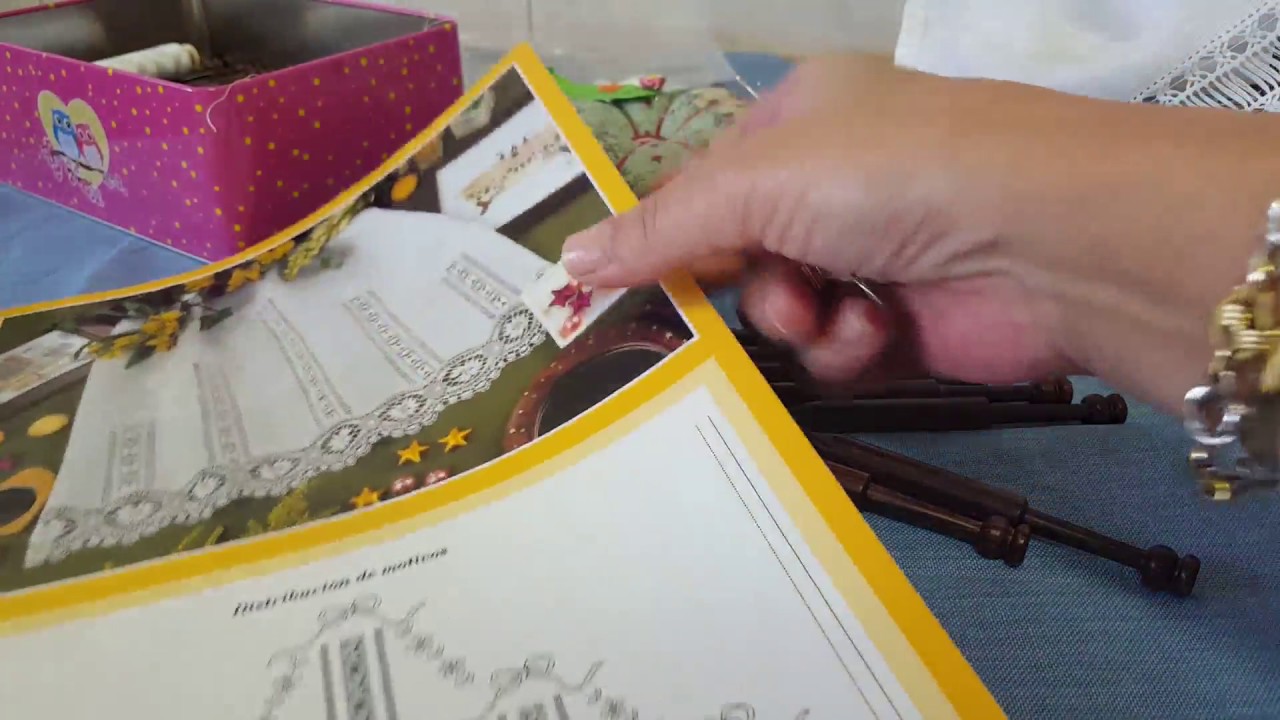 Toallita Puebla de Trives,explicación de la vainica