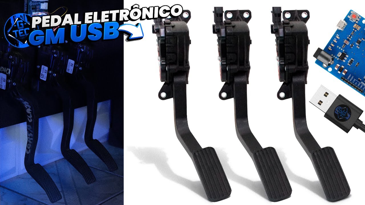TUTORIAL | Como utilizar PEDAL ELETRÔNICO GM USB para ETS2 / JOGOS DE SIMULAÇÃO | DIY PEDAL CASEIRO