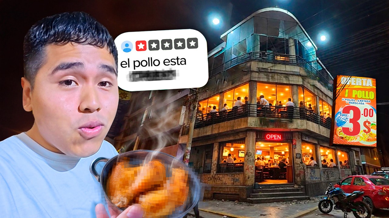 Encontré el Pollo a la Brasa más Barato de Lima, Perú