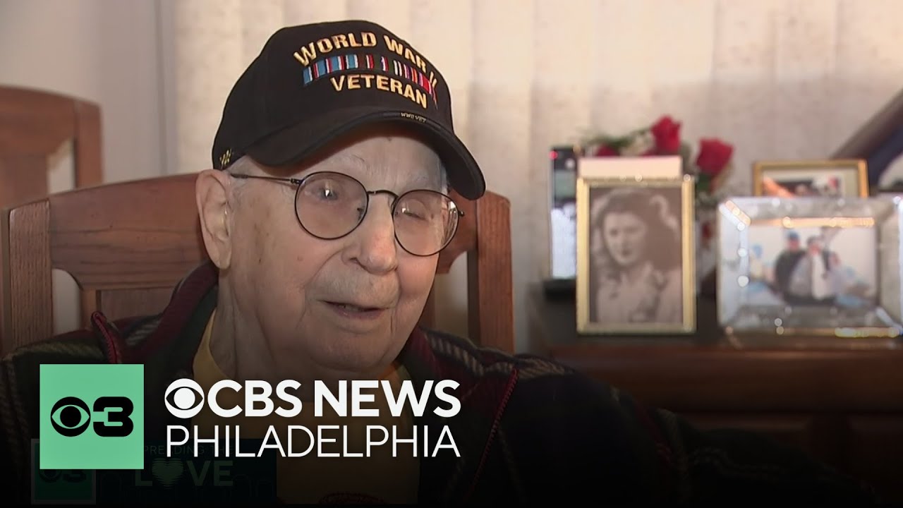 At 99 years old, U.S. Marine Corps veteran honors soldiers who fought beside him during WWII