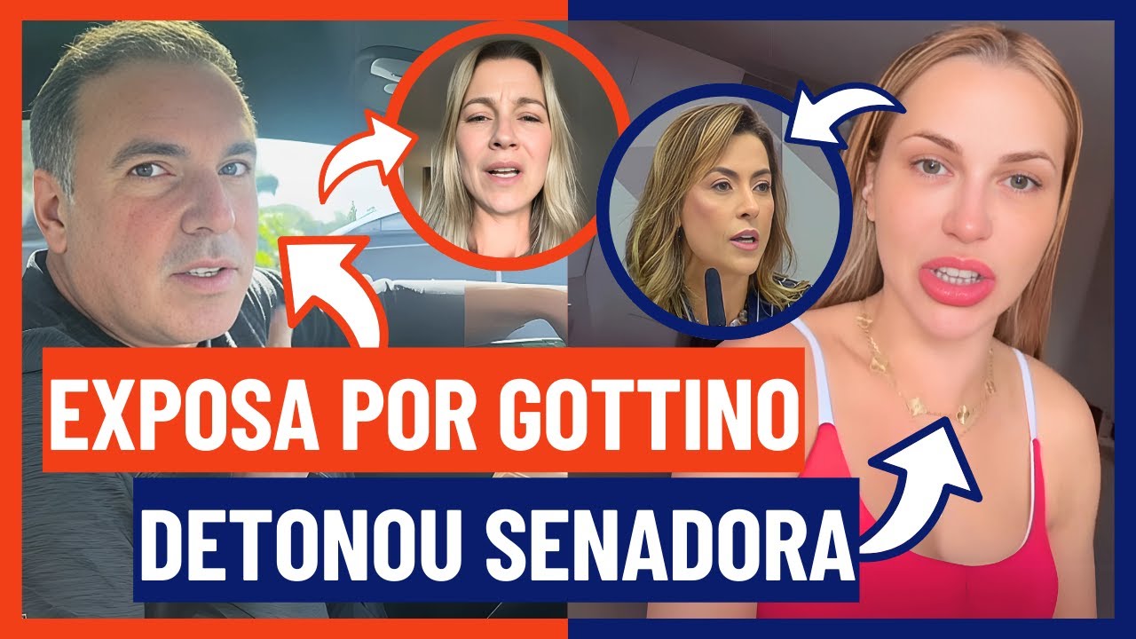 🔵 GOTTINO EXPÕE LUANA PIOVANI POR VÍCIOS, DEOLANE DETONA SENADORA APÓS CPI DAS BETS