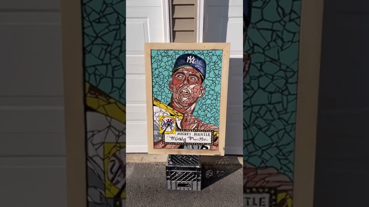 Mickey Mantle #mosaic