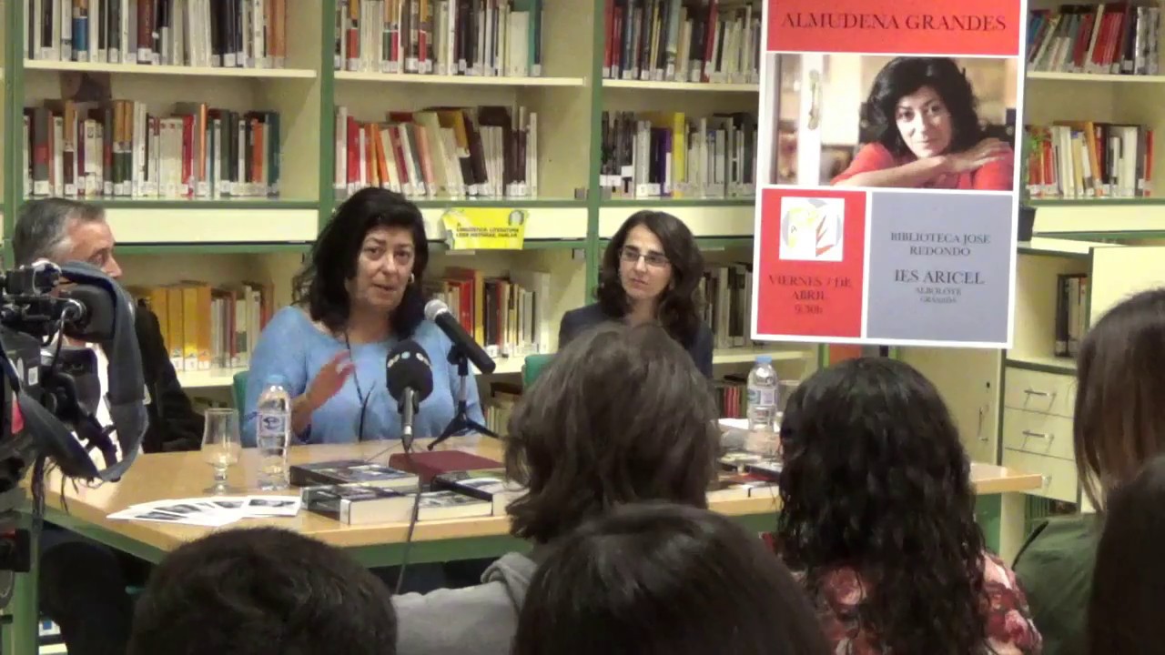 Encuentro Literario con la escritora Almudena Grandes (07_04_2017)