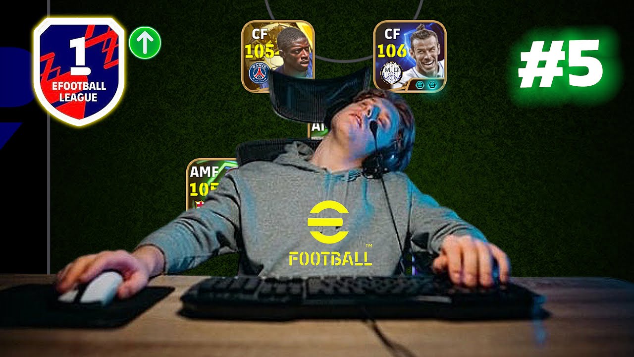 День 5. Попытка попасть в Дивизион 1 в киберфутболе 🤩 #efootball #pes #футбол #игры