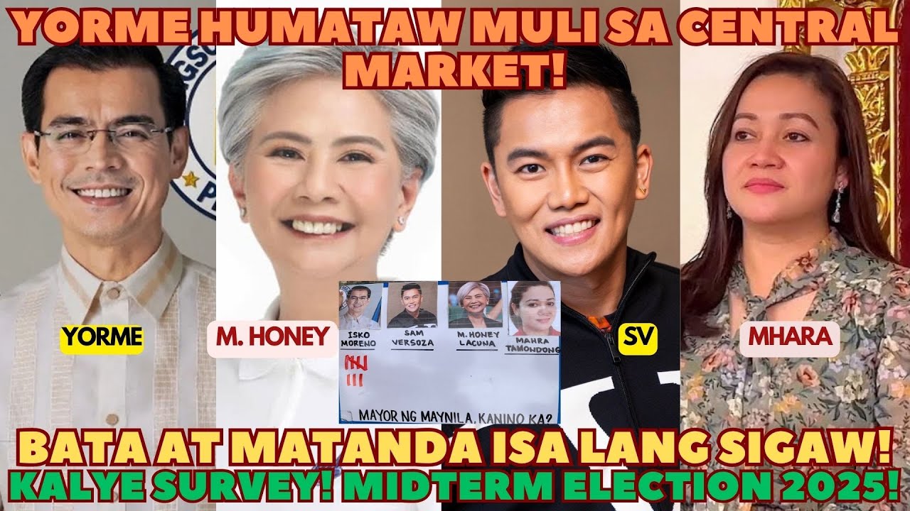 YORME HUMATAW MULI! ITLOG MGA KALABAN! SV DI KILALA! SURVEY AT CENTRAL MARKET, STA. CRUZ, MANILA!