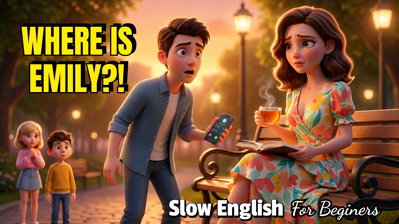 Why Did Emily Disappear for One Hour? | Easy English Listening Practice