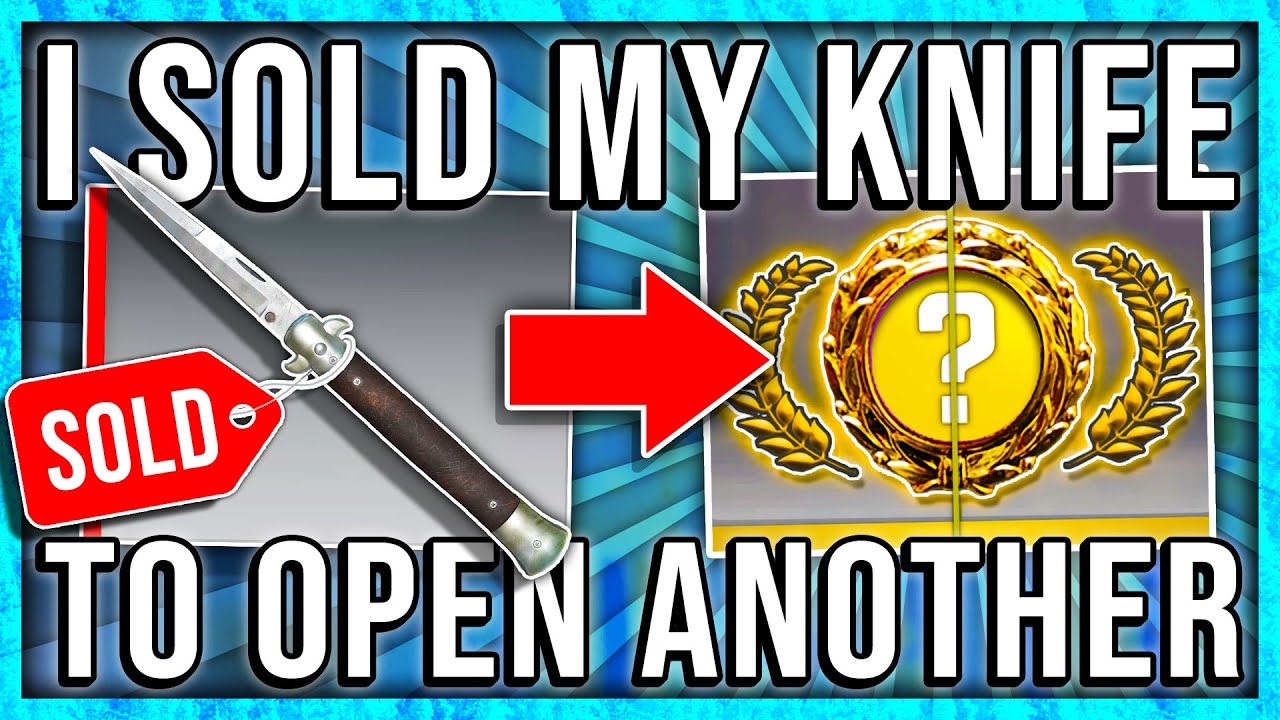 SELLING MY KNIFE TO OPEN ANOTHER (CHALLENGE)
