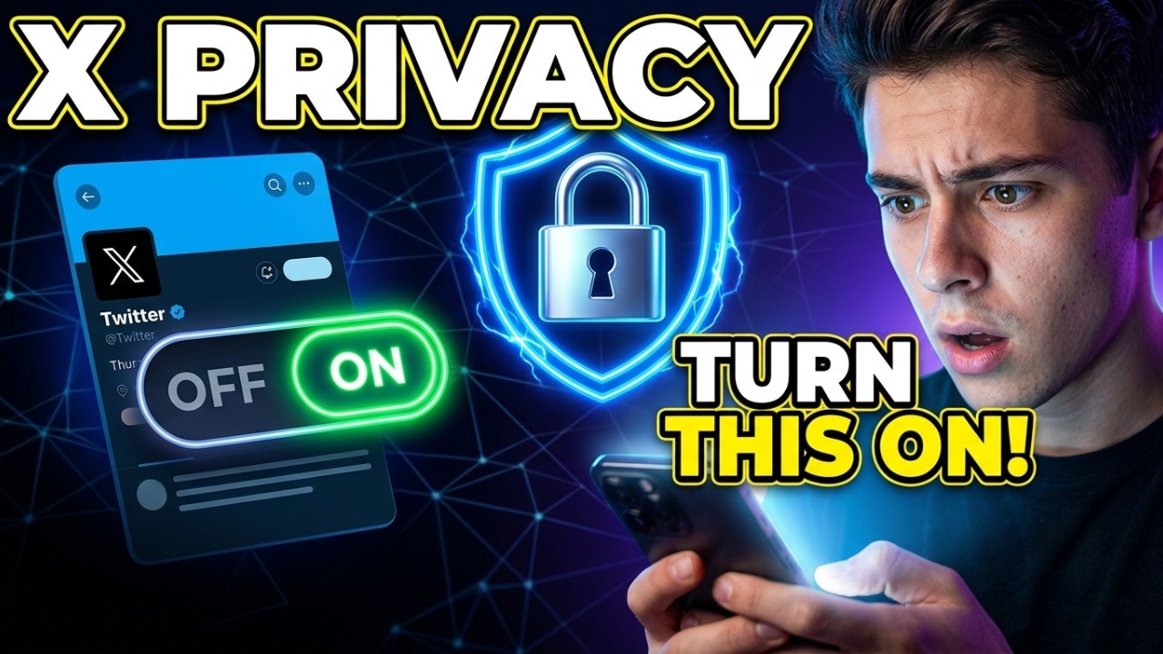 How To Change Privacy And Safety Settings On Twitter (X) 🔒 Turn On Privacy Settings on Twitter X 📱