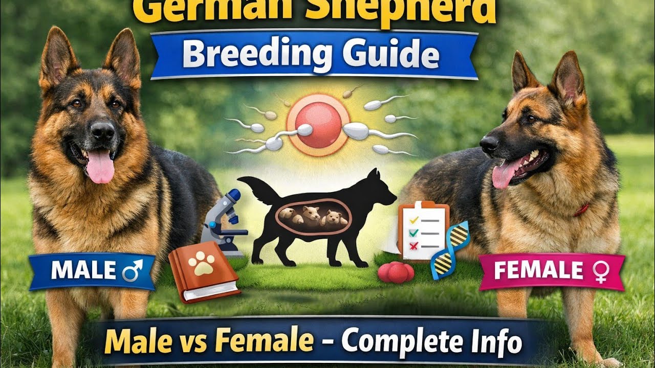 German Shepherd Dog Breeding | اردو میں مکمل گائیڈ