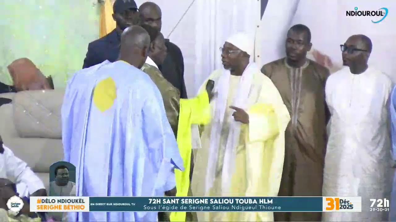 THIANTE 31 DECEMBRE TOUBA HLM SOUS PRÉSENCE DE SERIGNE SALIOU NDIGUEL THIOUNE