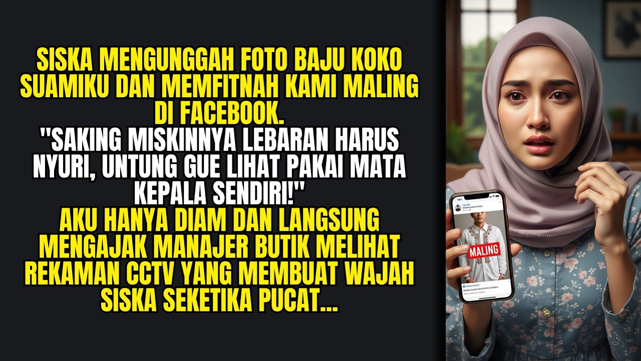 Sahabat FITNAH Baju Koko Suamiku Hasil NYURI, Pucat Saat CCTV Putar Dia yang NGUTIL TAS MEWAH!