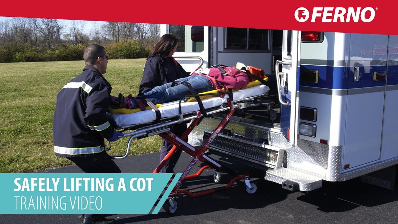 Raising an Ambulance Cot | Injury-Free by FERNO