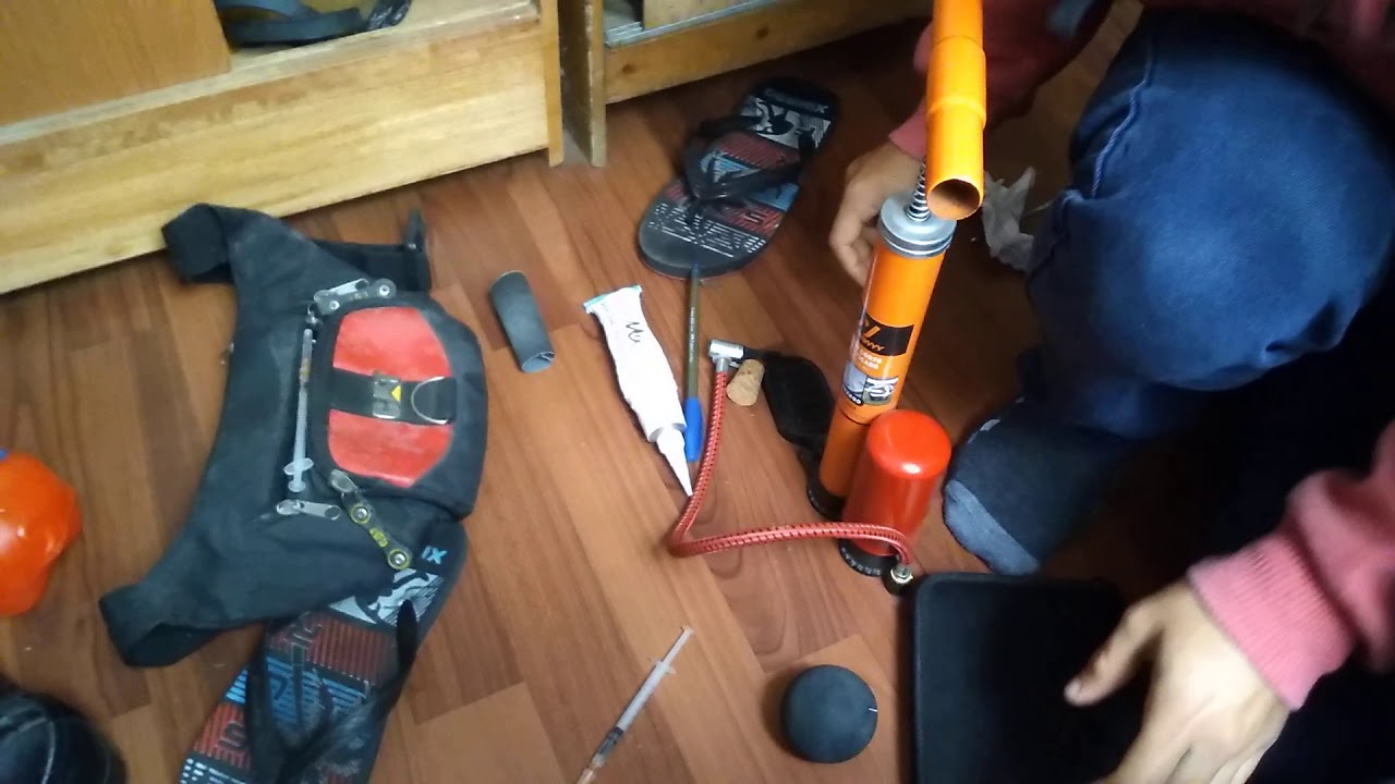 Inflar pelota de fronton parte 2