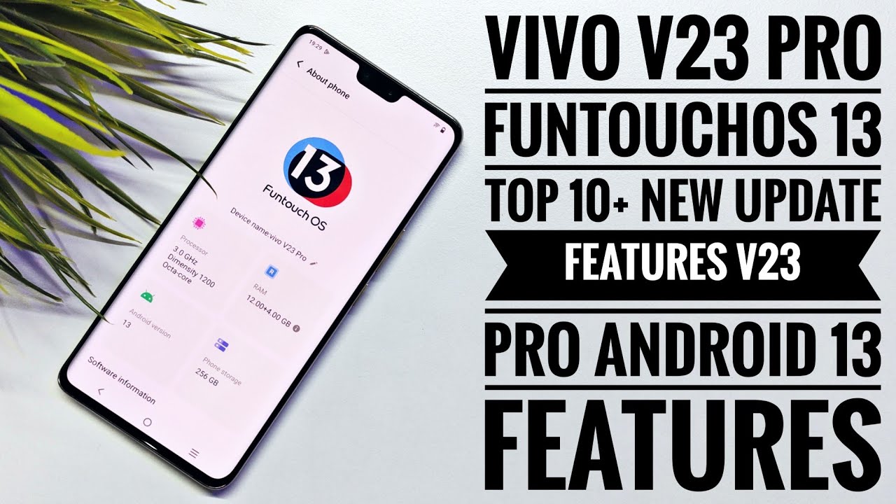 Vivo V23 Pro FuntouchOS 13 Top 10+ New Update Features | V23 Pro Android 13 Features | Hindi-हिंदी