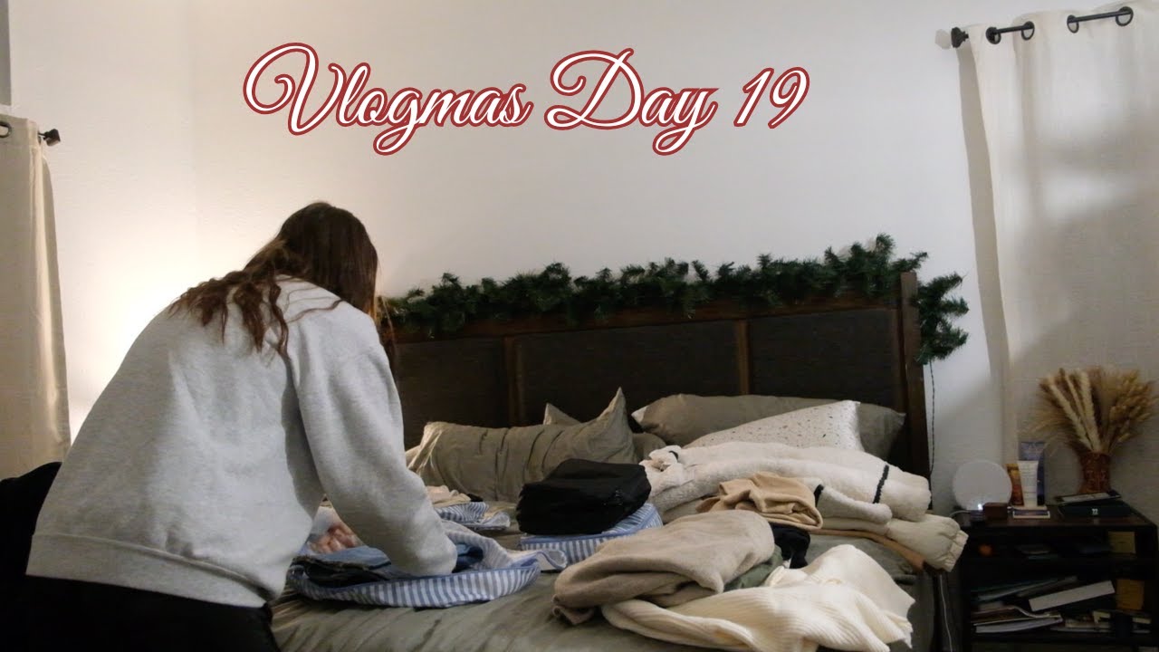 VLOGMAS DAY 19: packing for NYC, winter clothing haul, + questions of the day
