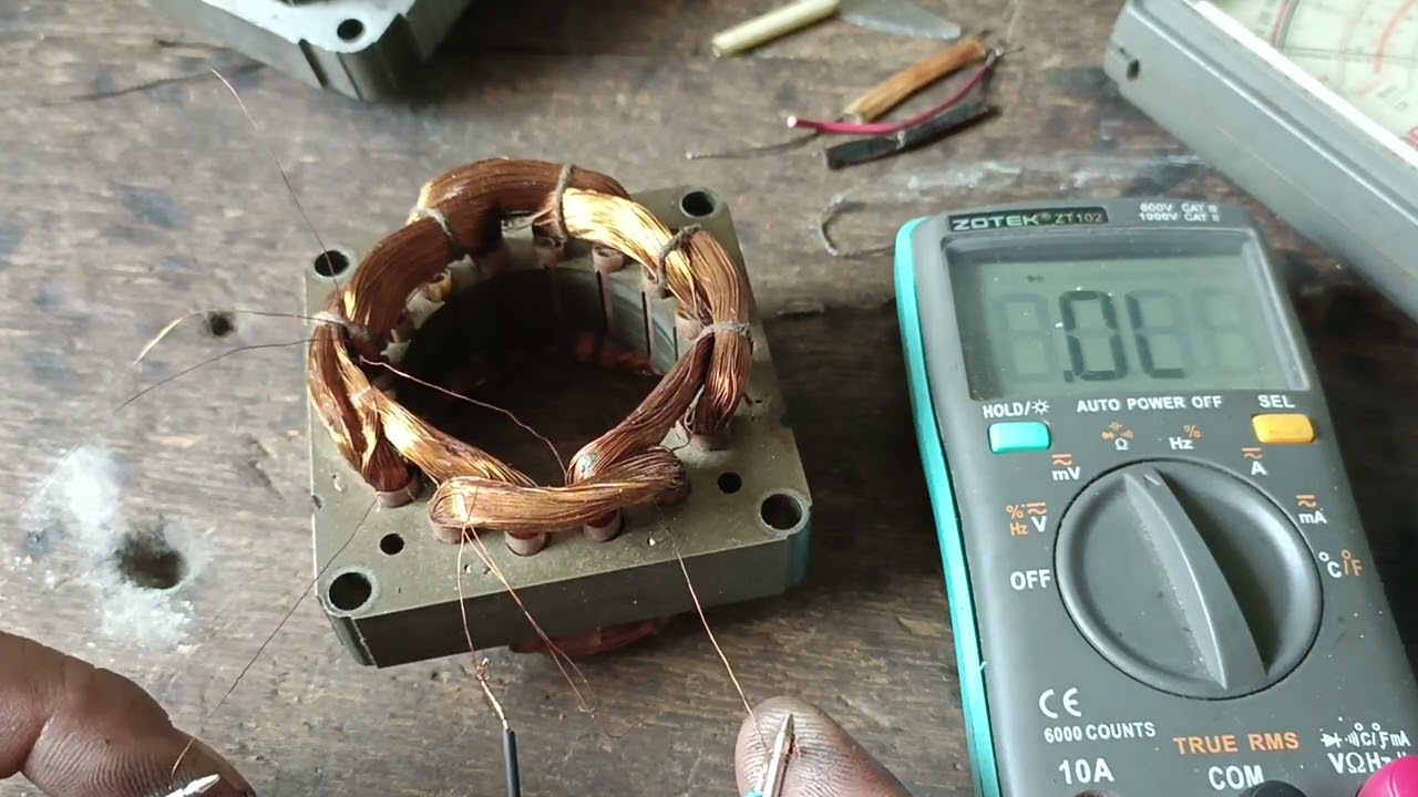 CIRI-CIRI GULUNGAN KIPAS ANGIN KONSLET