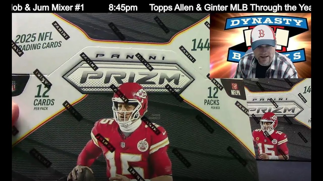 2025 Prizm Football Card 3 Box Partial Case Break #1