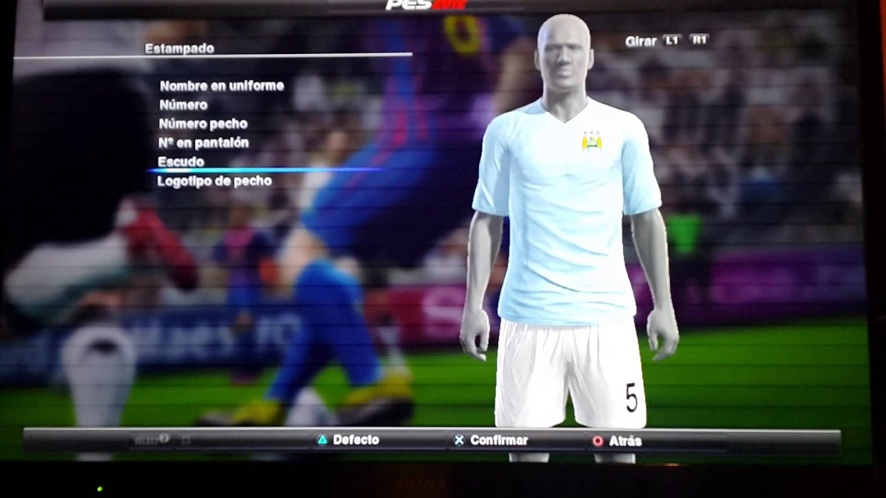 Como editar los equipos del PES 2012 para PS3