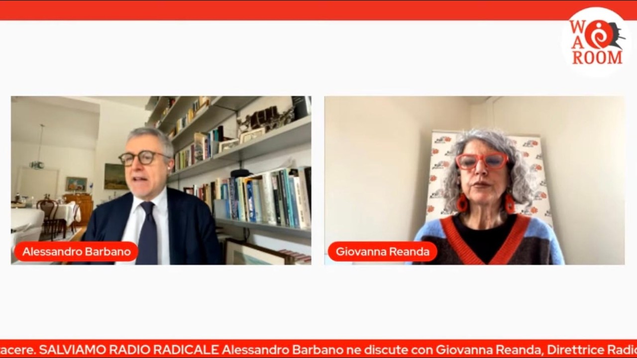 War Room - Alessandro Barbano dialoga con Giovanna Reanda, direttrice di Radio Radicale