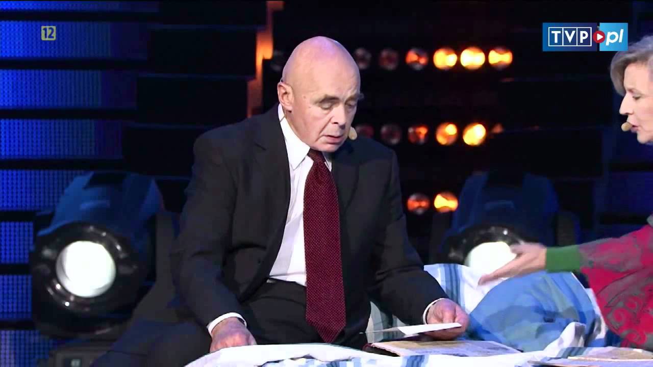 Stanisław Tym i Krystyna Janda -- „Bohater w łóżku"