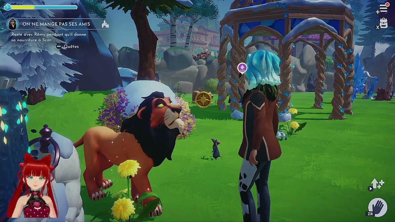 Quête Scar :on ne mange pas ses amis.  DREAMLIGHT VALLEY FR