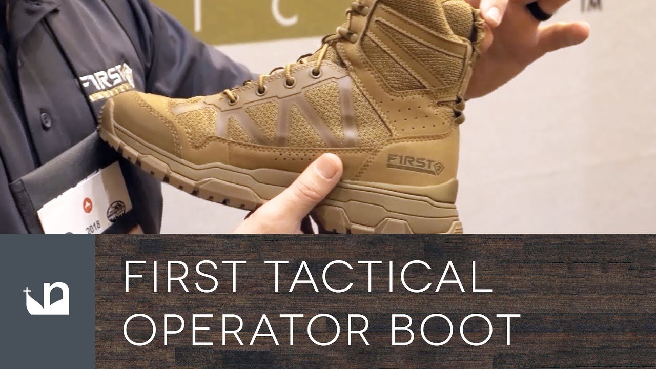 First Tactical Operator Boot - Shot Show 2018 Special Feature