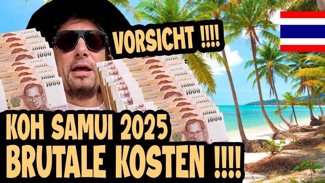 WAHNSINN!! DAS HAT MICH 3 MONATE KOH SAMUI GEKOSTET! (Nicht 3000 Euro!) 🇹🇭 Thailand Vlog