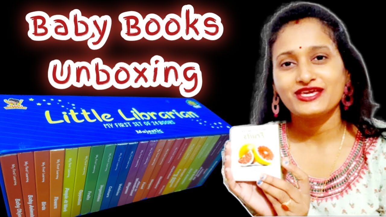 Baby Books Unboxing I Little Librarian I 24 Sets of Books I My First Set of 24 Books I The Book Tree