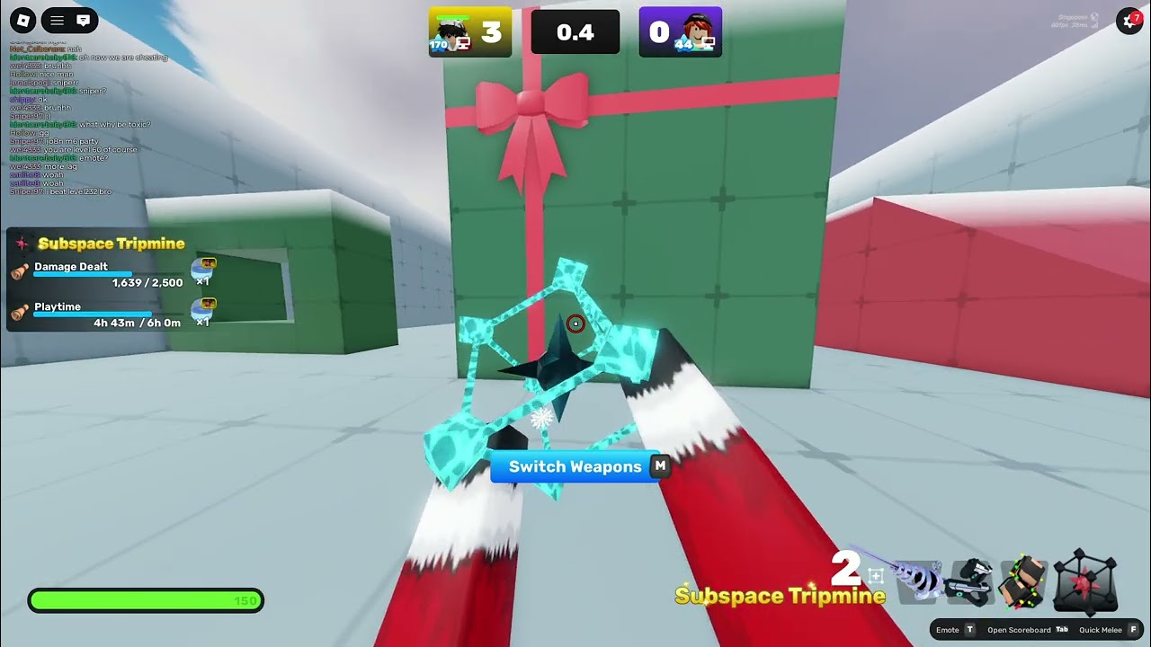 how 1v1 me sniper only or ar
