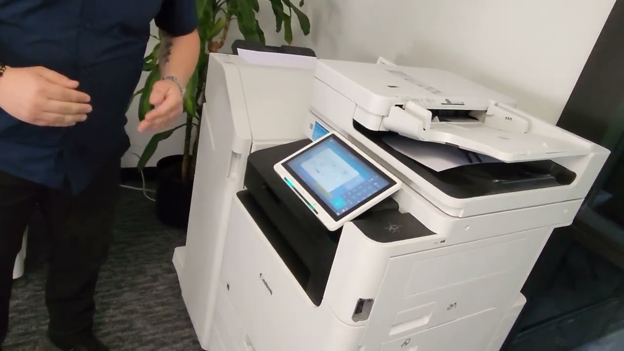 Resolving Jams on Canon C5800, C3900 series MFP