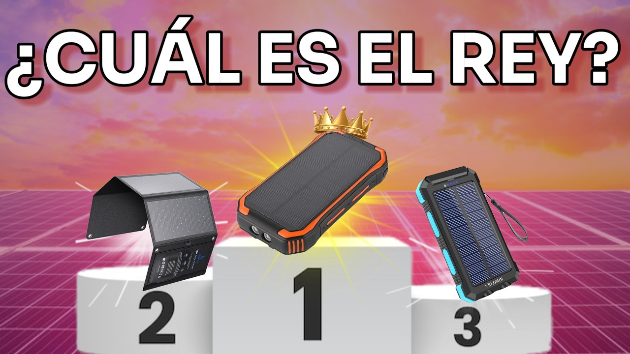 Los 5 Mejores Cargadores Portátiles y Solares en 2025