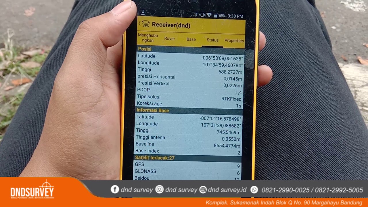 CARA PALING MUDAH!! Cors menggunakan GPS Trimble R8S