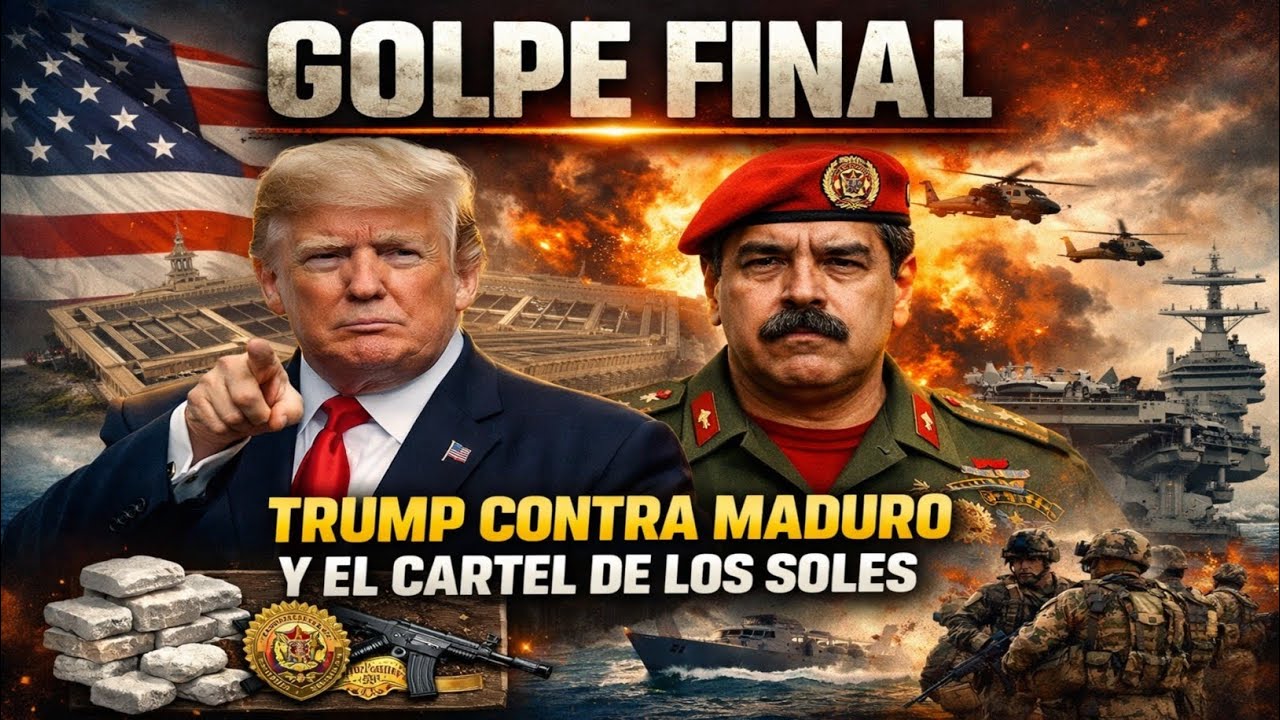 Golpe Final: Trump autoriza acción militar en el Caribe contra Maduro y el “Cartel de los Soles