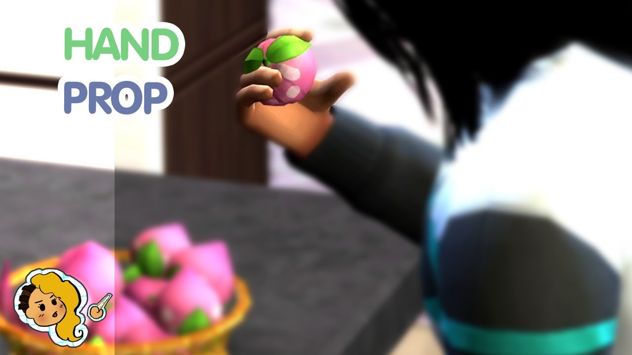 How to make Hand Prop cc in The Sims 4  FAST and EASY!