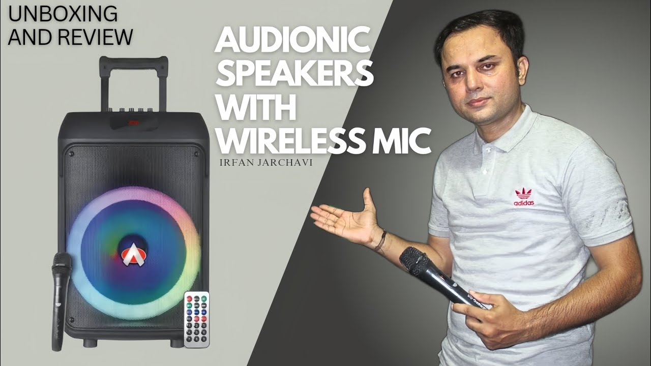 Audionic Bluetooth Speakers MH 720 | Wireless HD Mic | Unboxing & Review | Mehfil Speakers
