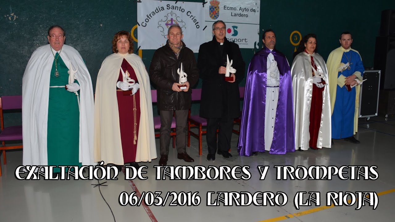 Exaltación de Tambores y Trompetas en Lardero 2016