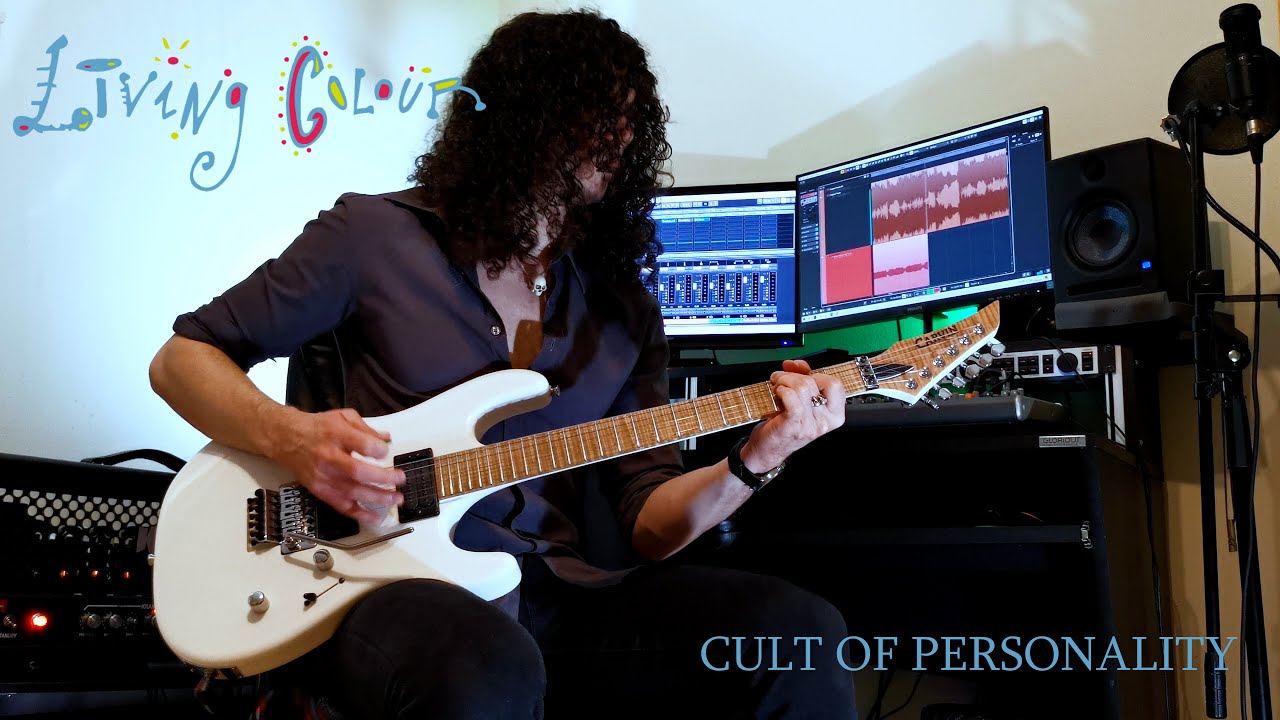 LIVING COLOUR - CULT OF PERSONALITY (Guitar Cover)