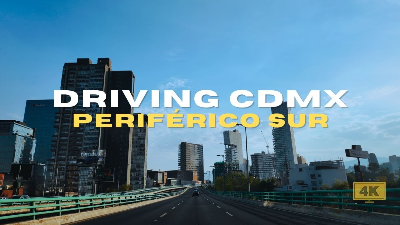 Recorrido en carro por el Periférico: Del Segundo Piso a Six Flags CDMX