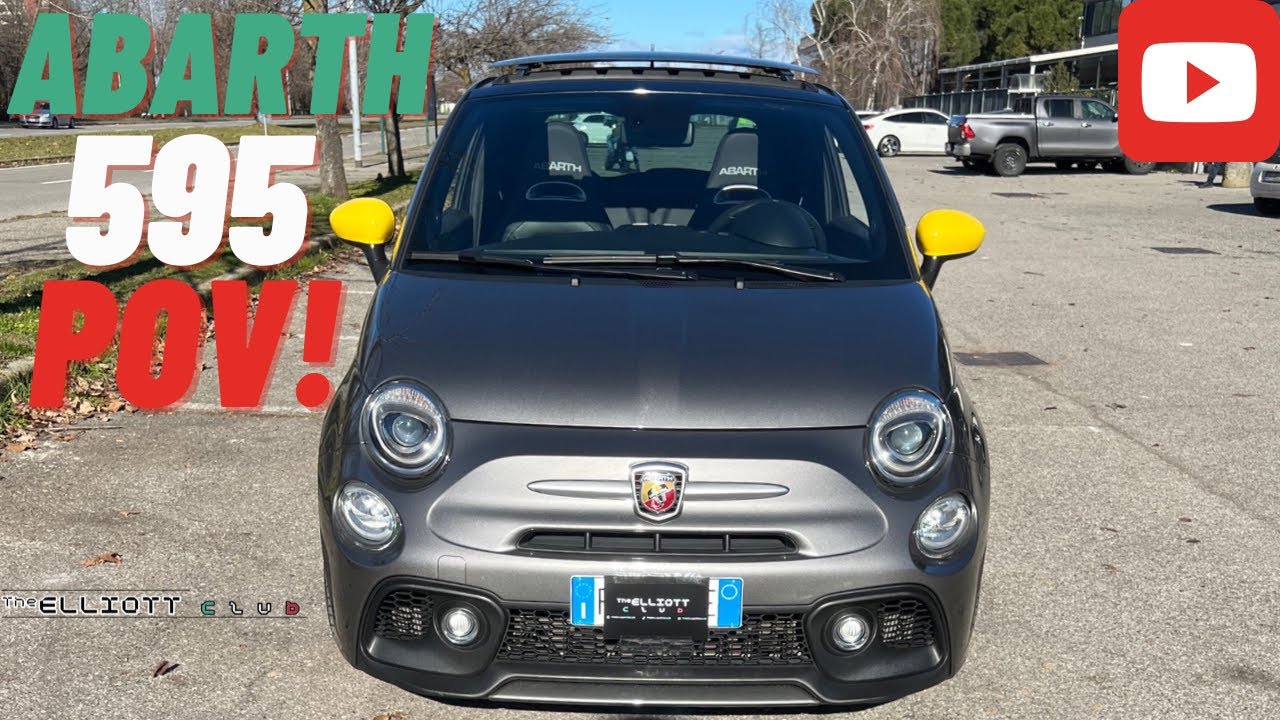 Abarth 595 turismo POV City drive!