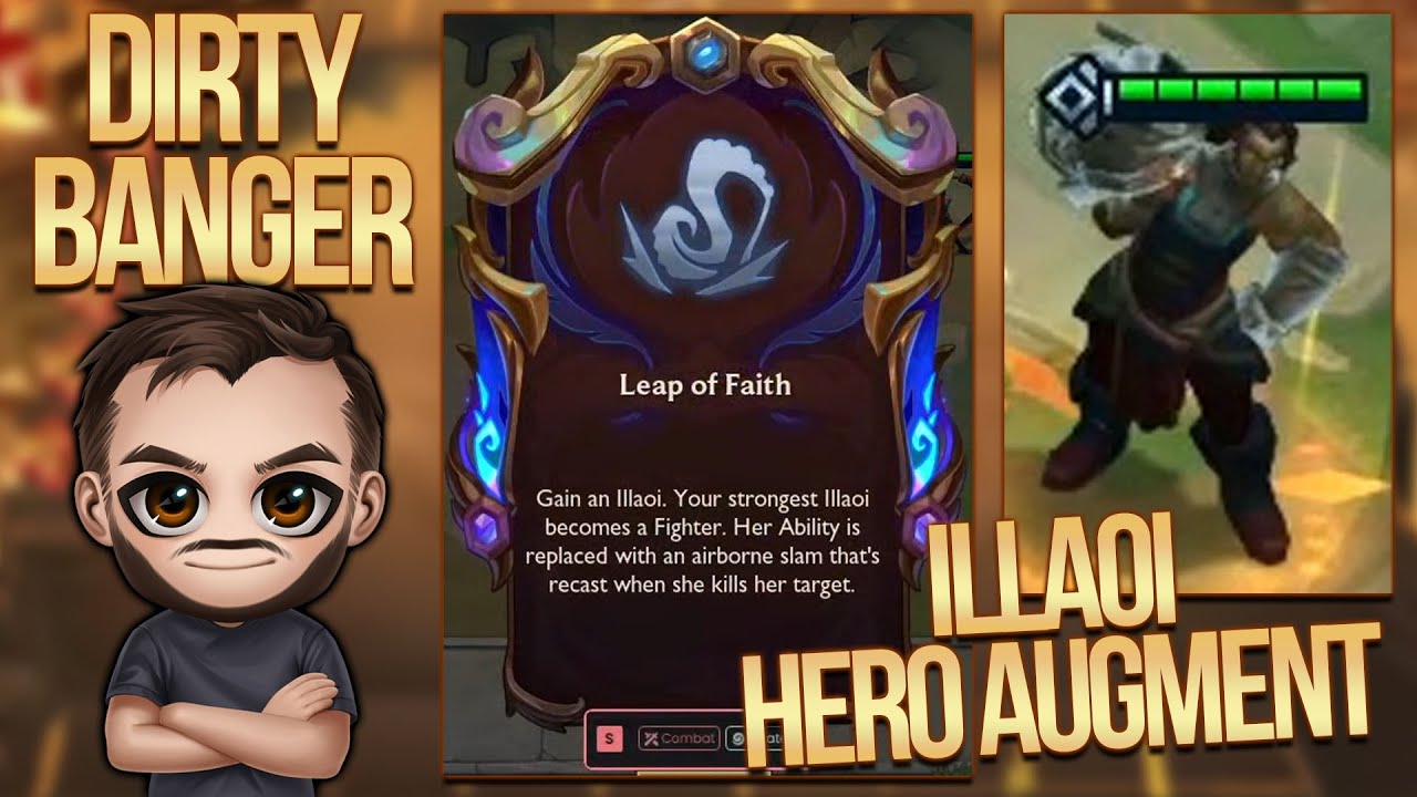 Illaoi Hero Augment, aber ohne 3 Star! | TFT Set 16 Dirty Banger